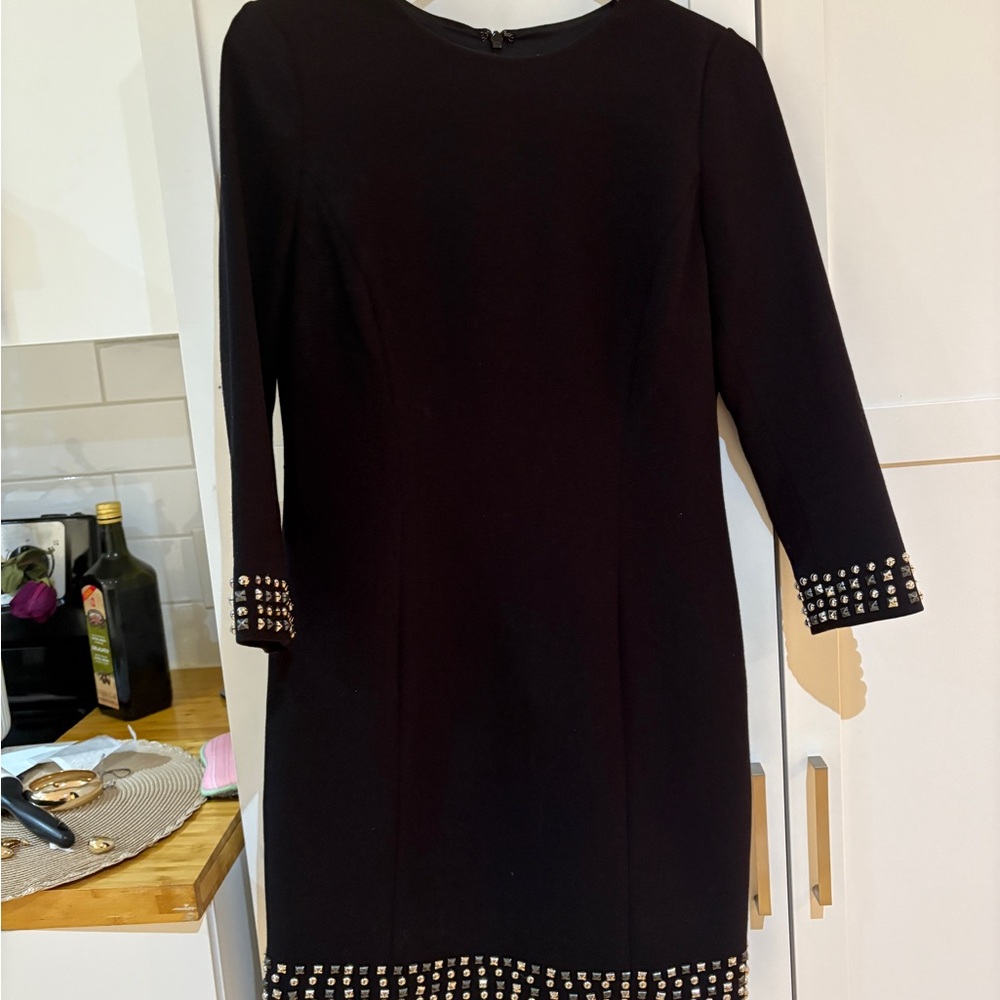 Michael Kors Black Dress with Silver Studs